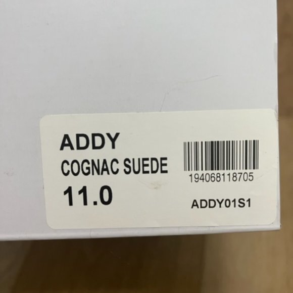 Steve Madden Addy Cognac Suede Bootie - Size 11 - Picture 8 of 9